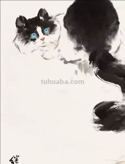 四大名家画猫，堪称一绝 - 图画吧TUHUABA
