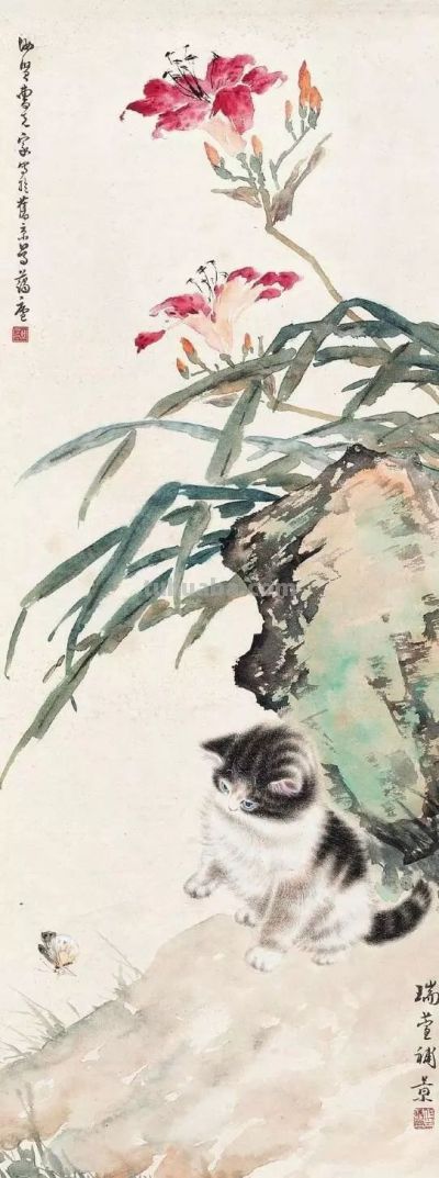 四大名家画猫，堪称一绝 - 图画吧TUHUABA