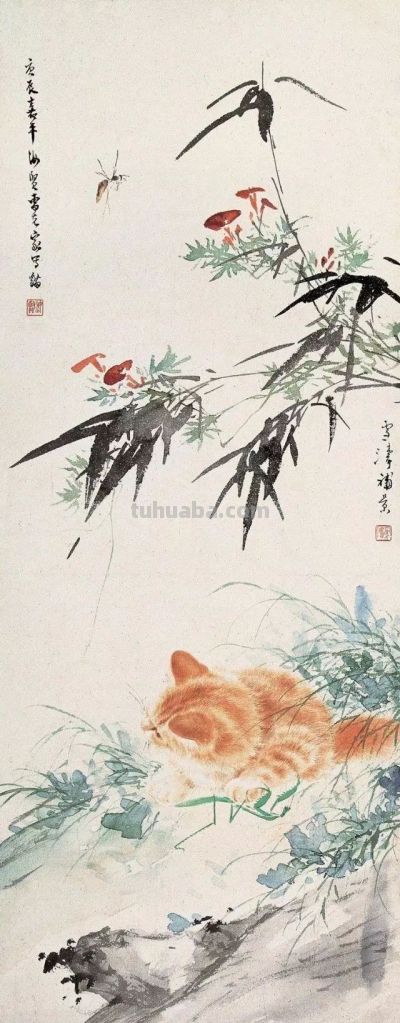 四大名家画猫，堪称一绝 - 图画吧TUHUABA