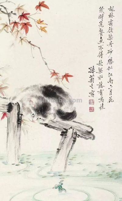 四大名家画猫，堪称一绝 - 图画吧TUHUABA