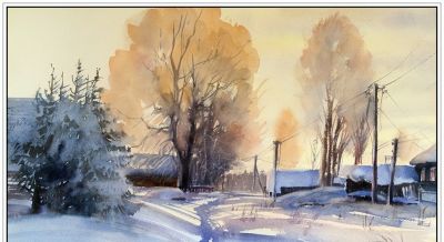 水色凝乡:库兹涅佐夫十七帧俄式田园水彩赏析 - 今日头条 水色凝乡:库兹涅佐夫十七帧俄式田园水彩赏析 - 图画吧TUHUABA