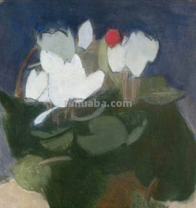 Helene Schjerfbeck的静物与花卉，喜欢这光泽度和静雅的氛围！ - 图画吧TUHUABA