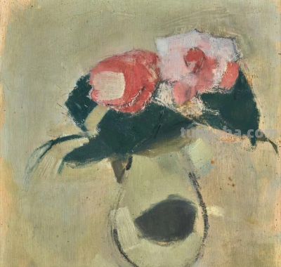 Helene Schjerfbeck的静物与花卉，喜欢这光泽度和静雅的氛围！ - 图画吧TUHUABA