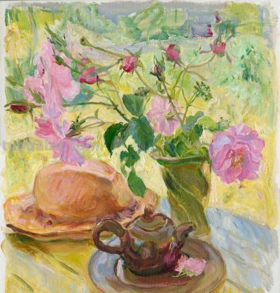 她的每一幅我都喜欢，崔敏老师的油画赏 - 图画吧TUHUABA