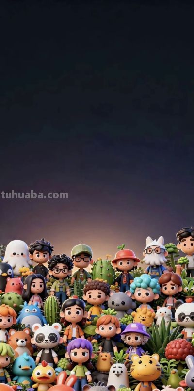 Share • 壁纸12.18｜一组卡通动漫壁纸 - 图画吧TUHUABA