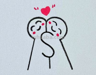 简笔画每日更新之抱抱 - 今日头条