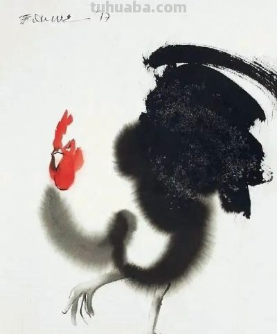 老外画鸡，寥寥几笔，牛！ - 图画吧TUHUABA