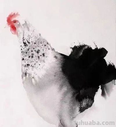 老外画鸡，寥寥几笔，牛！ - 图画吧TUHUABA
