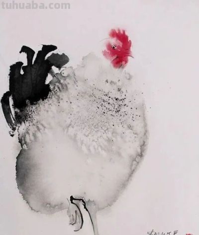 老外画鸡，寥寥几笔，牛！ - 图画吧TUHUABA