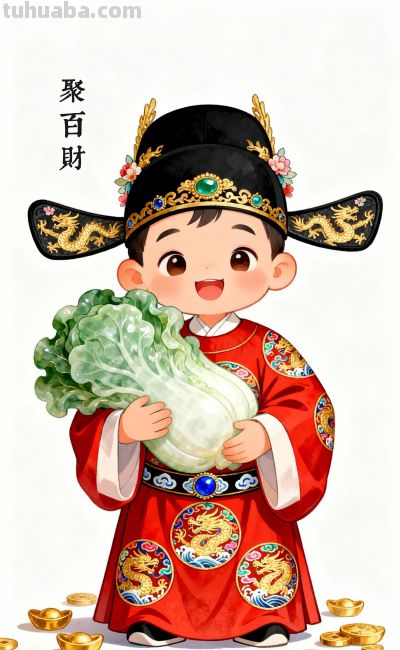 小明的新衣服+白描线稿 - 图画吧TUHUABA