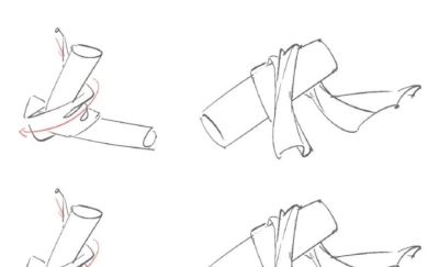 衣服想画好，褶皱是关键！掌握服装质感“核心科技”气质狠狠拿捏 - 图画吧TUHUABA