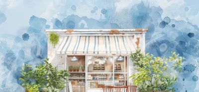 Procreate城市水彩写生实用教程指南 - 图画吧TUHUABA