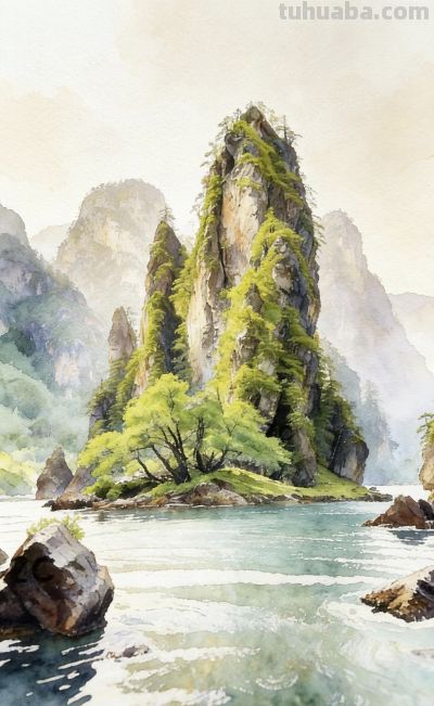 水彩笔触绘万象，广角特写藏心动 - 今日头条