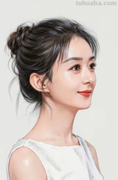 赵丽颖素描画像 - 今日头条 赵丽颖素描画像 - 图画吧TUHUABA