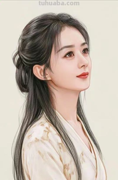 赵丽颖素描画像 - 今日头条 赵丽颖素描画像 - 图画吧TUHUABA