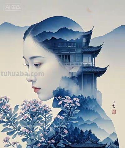 素描画女性 - 图画吧TUHUABA