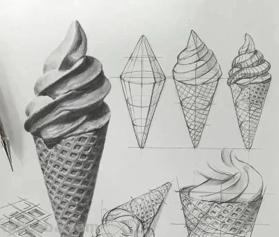 结构素描的空间感很难画？从基础结构到整体造型，这样画最正确 - 图画吧TUHUABA