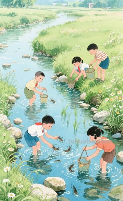 水彩插画,卡通动漫风格‖童年的回忆 - 今日头条 水彩插画,卡通动漫风格‖童年的回忆 - 图画吧TUHUABA