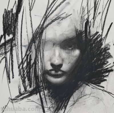 粗狂与细腻结合的素描作品 - 图画吧TUHUABA