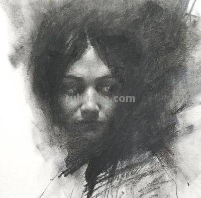 粗狂与细腻结合的素描作品 - 图画吧TUHUABA