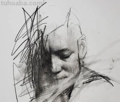 粗狂与细腻结合的素描作品 - 图画吧TUHUABA