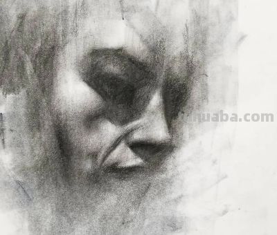 粗狂与细腻结合的素描作品 - 图画吧TUHUABA