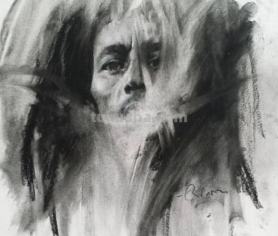 粗狂与细腻结合的素描作品 - 图画吧TUHUABA