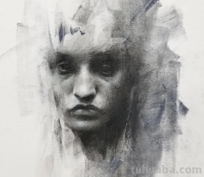 粗狂与细腻结合的素描作品 - 图画吧TUHUABA