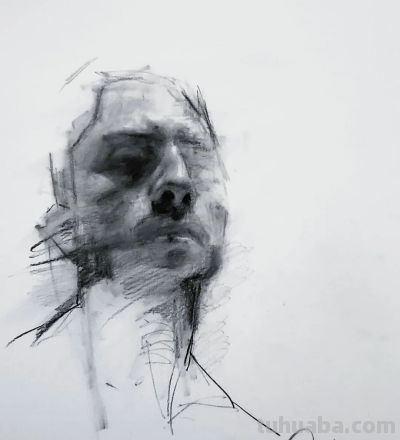 粗狂与细腻结合的素描作品 - 图画吧TUHUABA