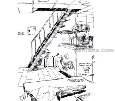 每日一画，随手一幅速写作品，太有生活了！ - 图画吧TUHUABA