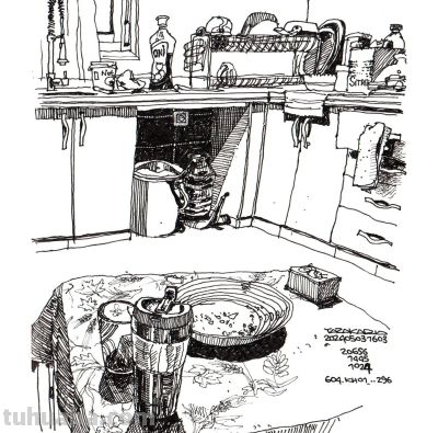 每日一画，随手一幅速写作品，太有生活了！ - 图画吧TUHUABA