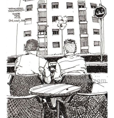 每日一画，随手一幅速写作品，太有生活了！ - 图画吧TUHUABA