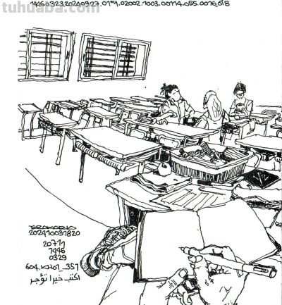 每日一画，随手一幅速写作品，太有生活了！ - 图画吧TUHUABA