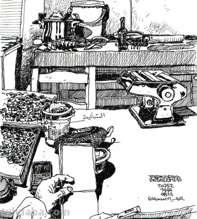 每日一画，随手一幅速写作品，太有生活了！ - 图画吧TUHUABA