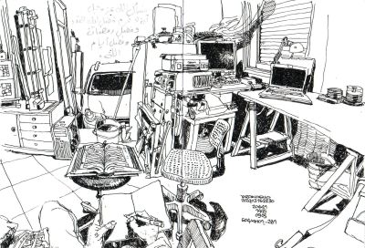 每日一画，随手一幅速写作品，太有生活了！ - 图画吧TUHUABA