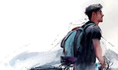 流光溢彩｜Eudes Correia水彩画人物速写作品欣赏 - 图画吧TUHUABA