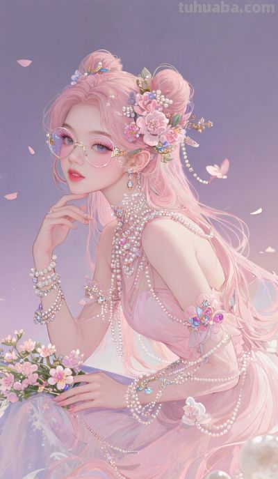 动漫壁纸女｜时光和分离只能让我们更加亲密。 - 图画吧TUHUABA