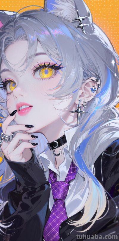 动漫壁纸女｜时光和分离只能让我们更加亲密。 - 图画吧TUHUABA