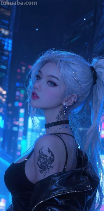 动漫壁纸女｜时光和分离只能让我们更加亲密。 - 图画吧TUHUABA