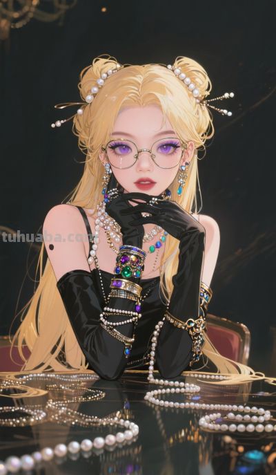 动漫壁纸女｜时光和分离只能让我们更加亲密。 - 图画吧TUHUABA