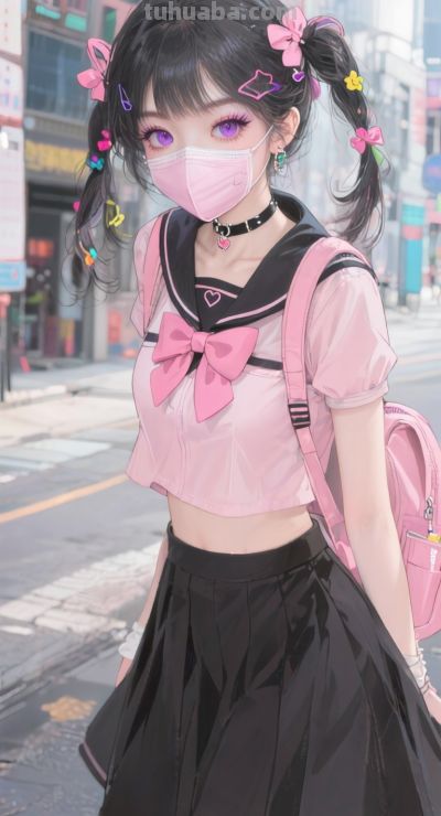 动漫壁纸女｜时光和分离只能让我们更加亲密。 - 图画吧TUHUABA