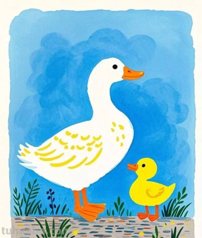 绘本插画，卡通动漫简笔画‖萌萌的动物，超可爱 - 图画吧TUHUABA