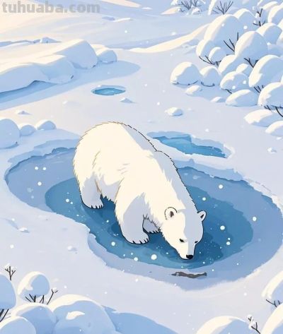 绘本插画，卡通动漫简笔画‖萌萌的动物，超可爱 - 图画吧TUHUABA