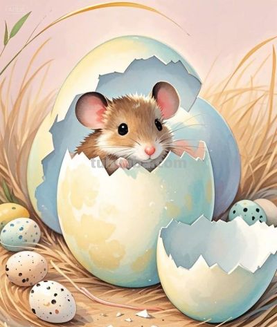 绘本插画，卡通动漫简笔画‖萌萌的动物，超可爱 - 图画吧TUHUABA