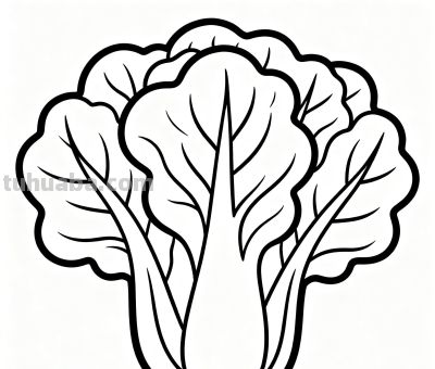 免费简单儿童涂色画可打印简笔画卡通画 - 图画吧TUHUABA