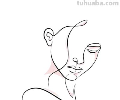 （159）寥寥几笔，韵味十足浮想联翩的人物简笔画，喜欢自取 - 图画吧TUHUABA