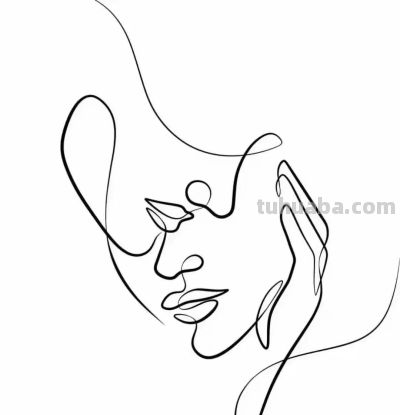 （159）寥寥几笔，韵味十足浮想联翩的人物简笔画，喜欢自取 - 图画吧TUHUABA