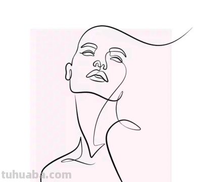 （159）寥寥几笔，韵味十足浮想联翩的人物简笔画，喜欢自取 - 图画吧TUHUABA