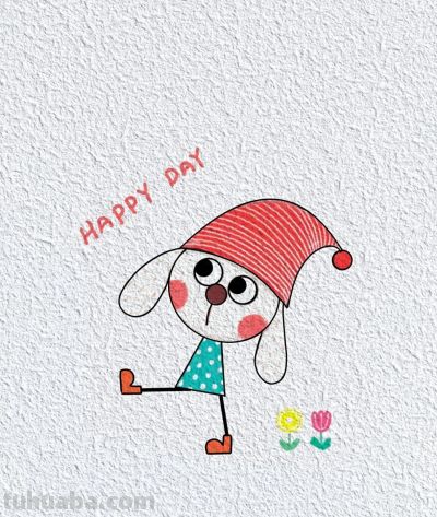 你也会画，可爱兔子简笔画（附教程） - 今日头条