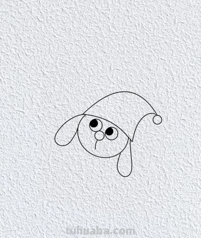 你也会画，可爱兔子简笔画（附教程） - 图画吧TUHUABA